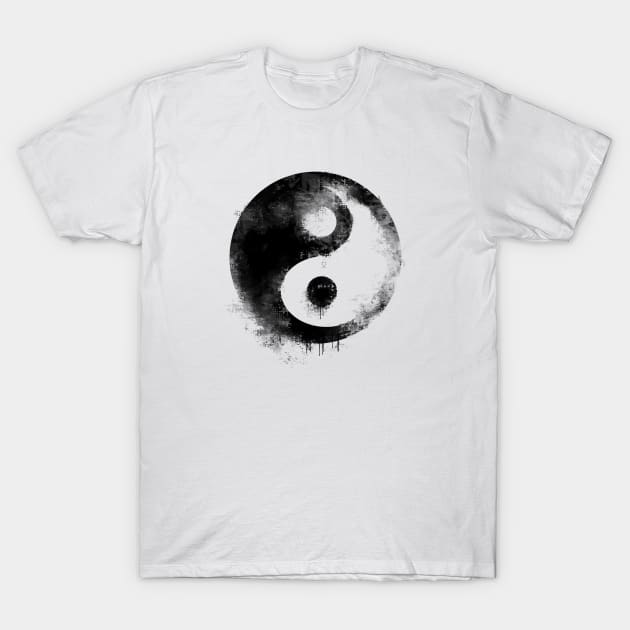 Yin Yang T-Shirt by ILYOart